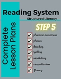 Reading System 4th Edition Step 5 Lesson Plans