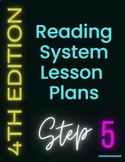 Reading System 4th Edition Step 5 Lesson Plans