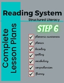 Reading System 4th Edition Step 6 Lesson Plans