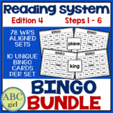 Reading System Bingo Bundle for Steps 1 to 6  Save 30%
