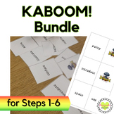 Reading System KABOOM! Phonics Card Games Bundle Aligns Wi