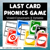 Reading System Step 4 Last Card Phonics Game
