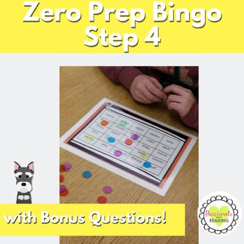 Preview of LoPrep Reading System Step 4 Bingo Game V_E syllable & exceptions- A Fun Review!