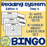 Reading System Step 4 Bingo