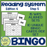 Reading System Step 5 Bingo