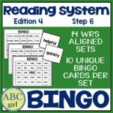 Reading System Step 6 Bingo