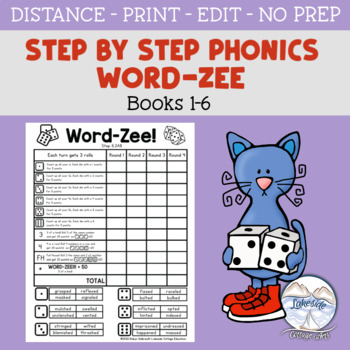 Preview of Reading System Steps 1-6 Word-Zee Phonics Game