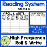 Reading System Steps 1 to 6 High Frequency Sight Word Edit