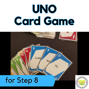 Reading System Uno Phonics Card Game Aligns With Step 8 