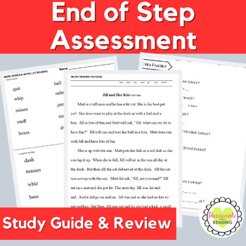Preview of Reading System Zero Prep Assessment Study Guide & Review Aligns with Step 1