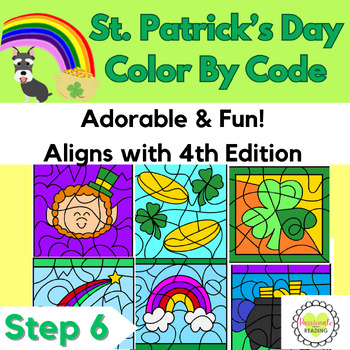Preview of Reading System Zero Prep St. Pat’s Fun Coloring Step 6 Suffixes and _le Syllable
