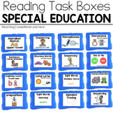 Reading Task Boxes for Special Education