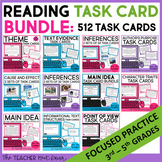 Reading Task Card Bundle Print and Digital - Reading Compr
