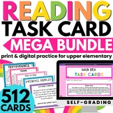 Reading Task Card Bundle Print and Digital - Task Cards Ce