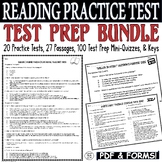 Reading Test Prep High School Reading Comprehension Passag
