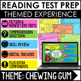 Reading Test Prep: Chewing Gum-Themed with Digital