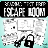 Reading ELA Test Prep Escape Room!  Reading Comprehension 