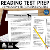 Reading Test Prep Passages and Strategies Posters