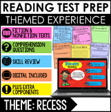 Reading Test Prep: Recess-Themed with Digital