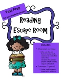 Reading Test Prep Review Game: Escape Room (6 Genres)