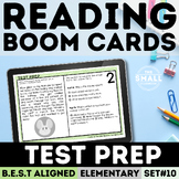 Reading Comprehension Test Prep Task Cards Digital Boom Ca