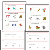 Reading Test for IOWA or STANFORD (K or First Grade)