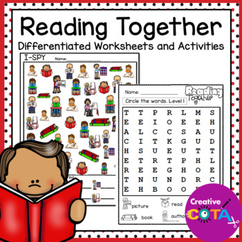 Preview of Occupational Therapy Reading Together Math & Literacy Differentiated Activities