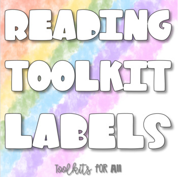 Preview of Reading Toolkit Labels