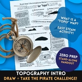 Reading Topography Maps - Intro + Activity page