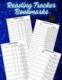 Reading Tracker Bookmarks (18 pages)