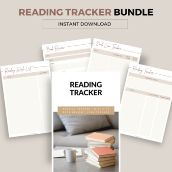 Preview of Reading Tracker Bundle