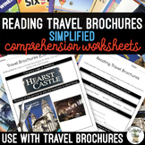 Reading Travel Brochures Worksheets