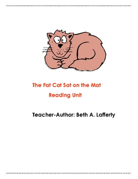 The Cat Sat On The Mat Worksheets Teaching Resources Tpt