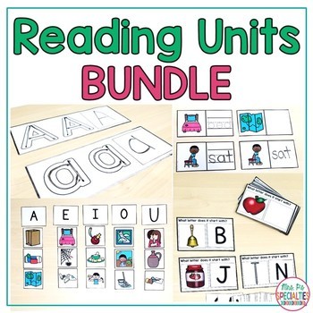 Preview of Reading Units BUNDLE - Special Education Resource - Literacy Units