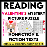 Reading Valentine's Mystery Picture Digital and Print