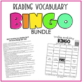 Reading Vocabulary BINGO Bundle | Aligned to MAP RIT Score