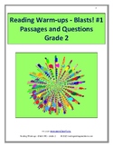 Reading Warm-ups - Blasts! #1 - Grade 2