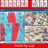 Reading Week - Print and Go Activities to Celebrate Reading