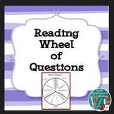 Reading Comprehension Questions Wheel for Any Book with Ea