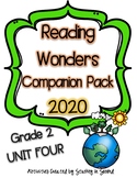 Reading Wonders 2020 Companion Pack Grade 2 UNIT FOUR BUNDLE