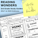Reading Wonders - 3rd Grade UNIT 1-6 Newsletters BUNDLE