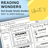Reading Wonders - 3rd Grade UNIT 3 Newsletters
