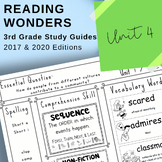 Reading Wonders - 3rd Grade UNIT 4 Newsletters