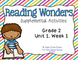Reading Wonders Activities for Grade 2 Unit 1, Week 1