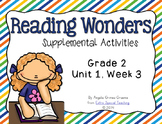 Reading Wonders Activities for Grade 2 Unit 1, Week 3
