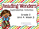 Reading Wonders Activities for Grade 2 Unit 4, Week 3