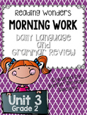 Grade 2 - Unit 3 - Morning Work - Language and Grammar-Dig