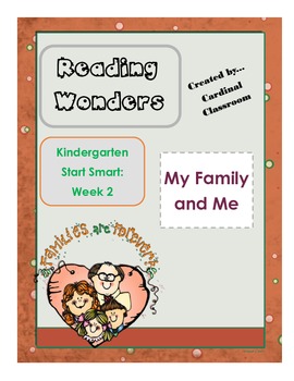 Preview of Reading Wonders Kindergarten Start Smart Week 2