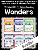 Third Grade Reading Wonders (ALL 6 UNITS!) Graphic Organiz
