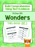 Third Grade Reading Wonders (Unit 3) Close Read Graphic Or